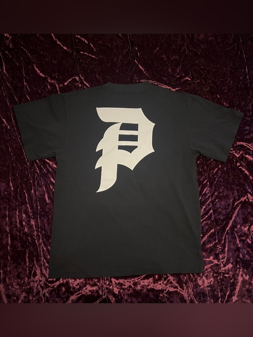 Primitive black t-shirt with white logo Men Size S